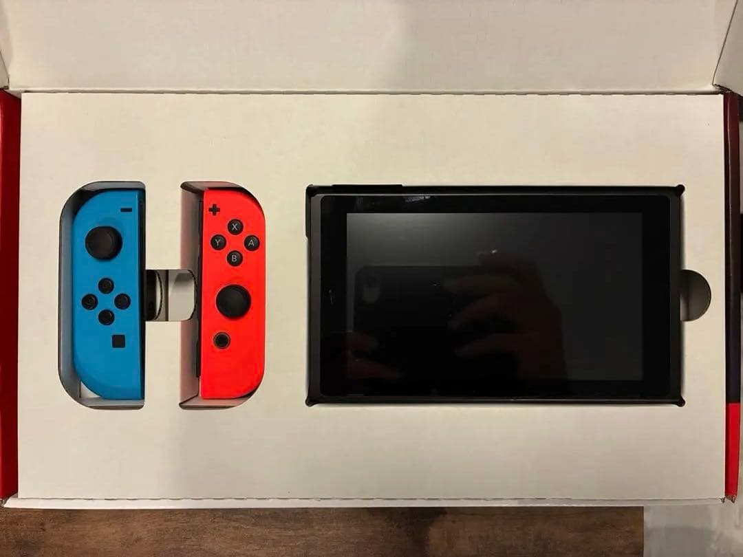 Nintendo Switch 本体 ネオンブルー/レッド 箱あり 中古