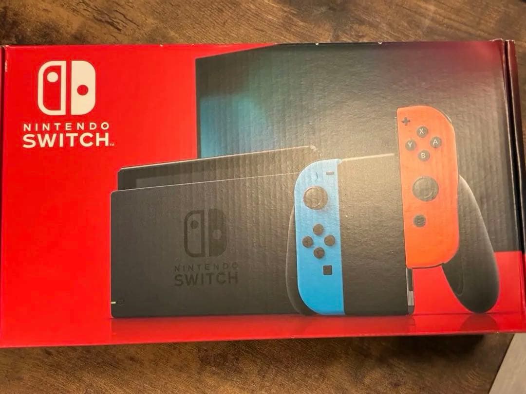 Nintendo Switch 本体 ネオンブルー/レッド 箱あり 中古