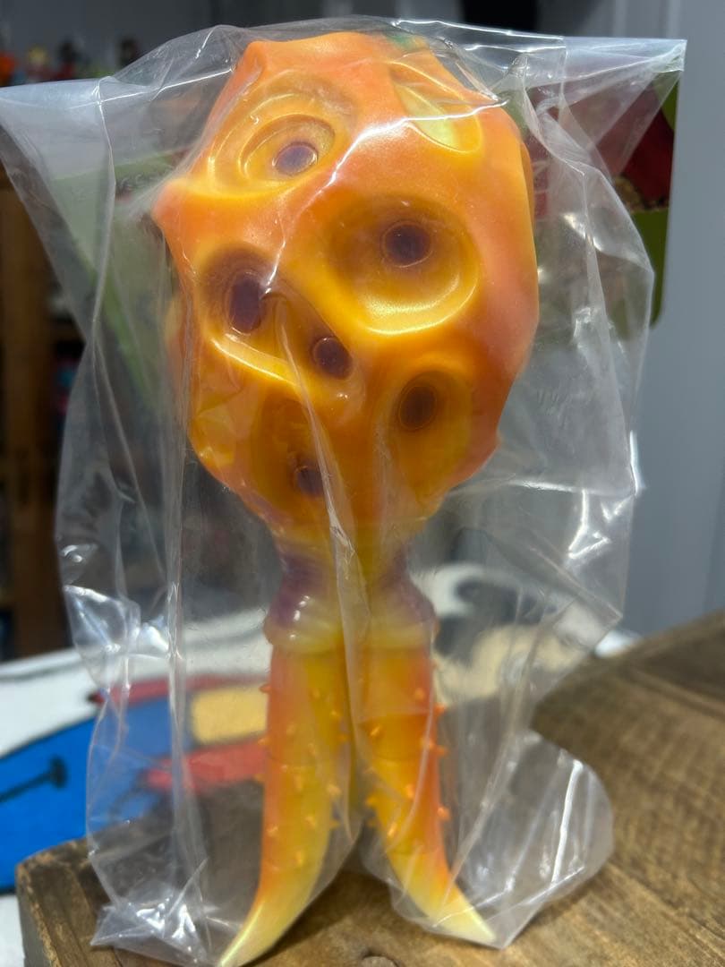 M1号　チブル星人　ブルマァク　ソフビ　ハロウィンカラー　新品未使用