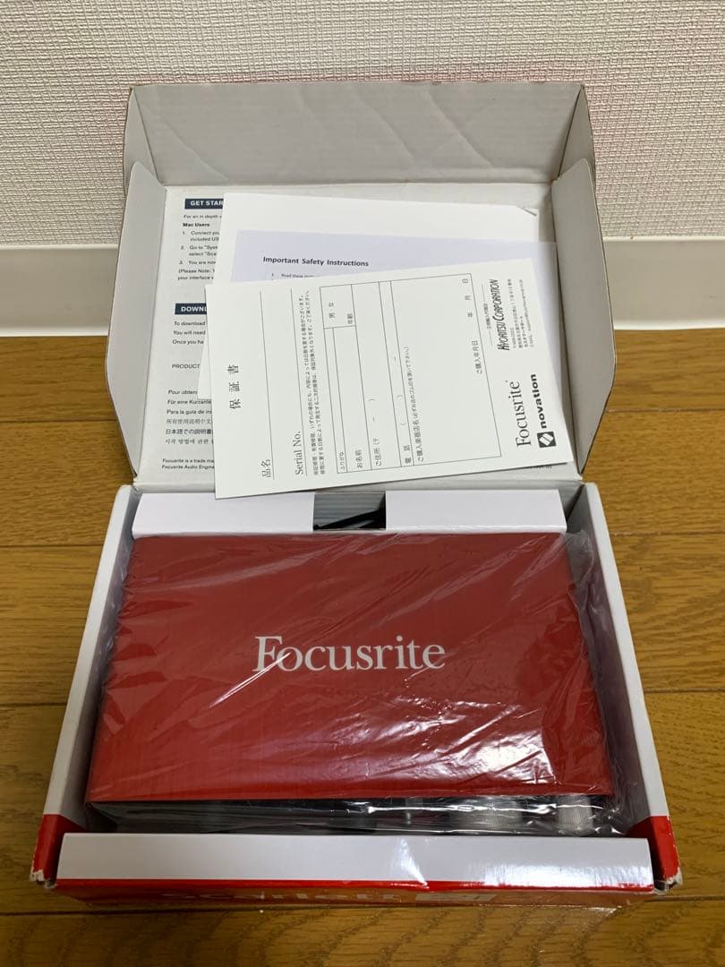 Focusrite | Scarlett 2i2 オーディオインターフェース