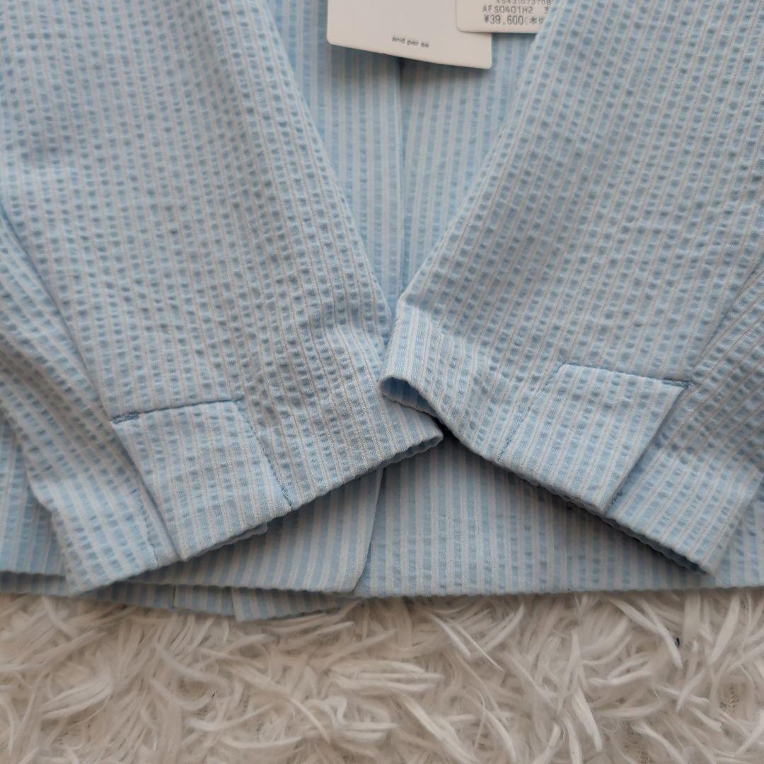 新品タグ付 現行 and per se テーラードジャケット ゴルフ L