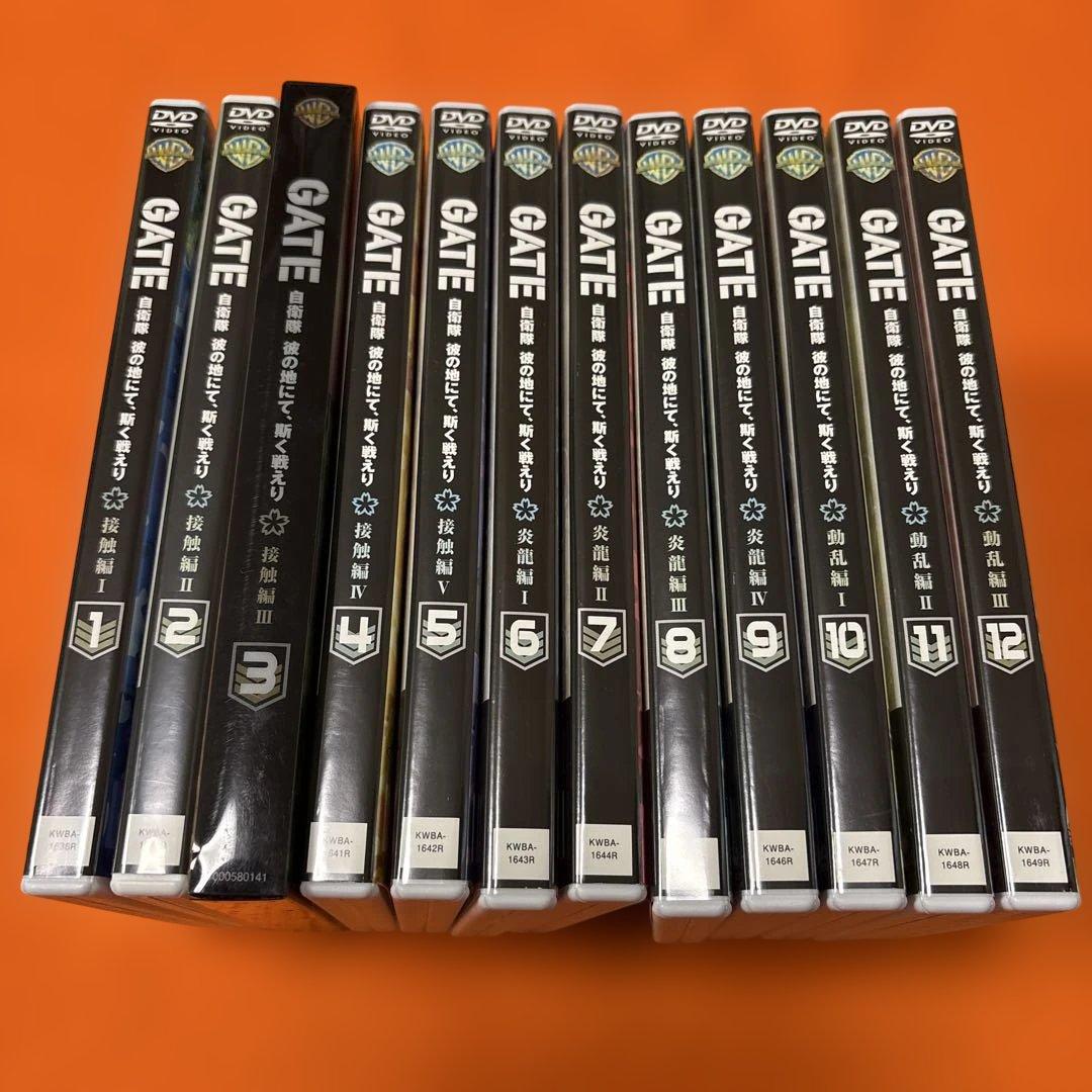 GATE(ゲート) 自衛隊 彼の地にて斯く戦えり DVD 全巻セット　全12巻