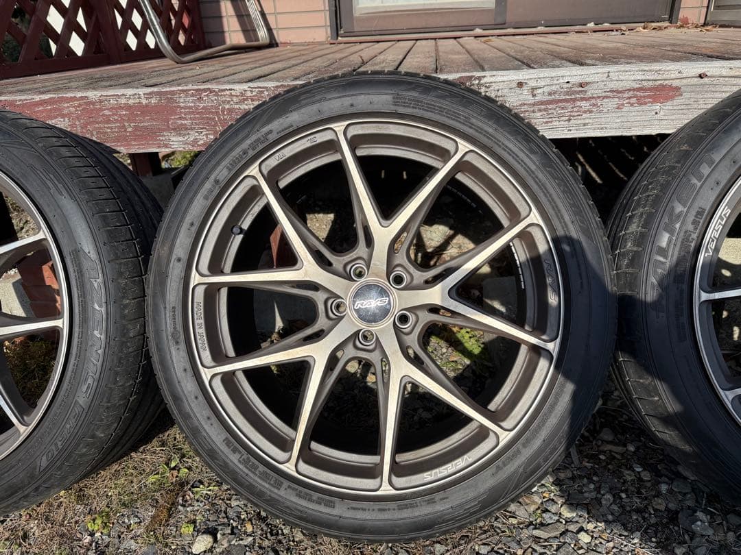 20インチ ホイールセット 245/45ZR20 RAYS