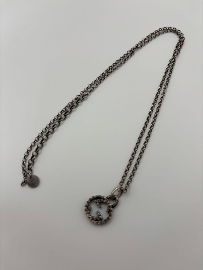 GUCCI グッチ ネックレス インターロッキング チェーン切れ 925