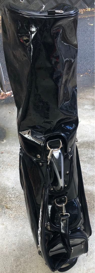 Munsingwear 黒 キャディバッグ