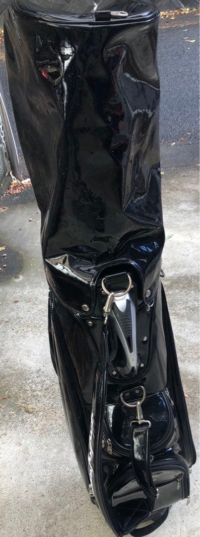 Munsingwear 黒 キャディバッグ