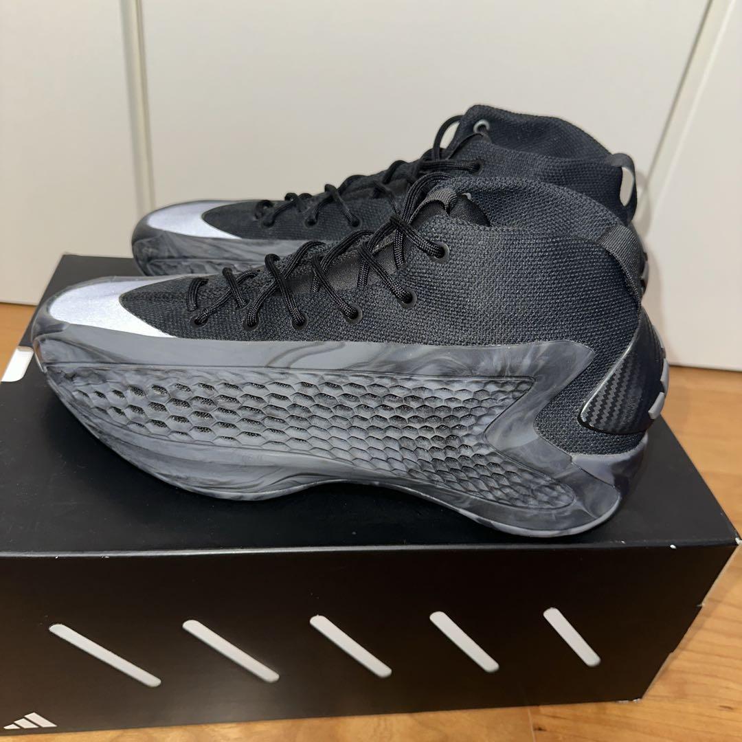 年末セール⭐️アディダス AE1 MID 28サイズ ブラック/グレー　中古