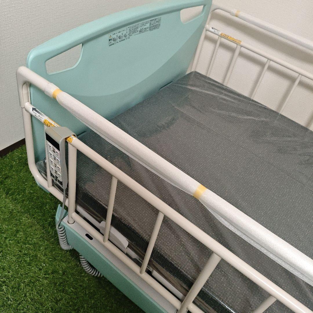 パラマウントベット　レント3モーター　　サイドレール　すくっとマット　3点セット