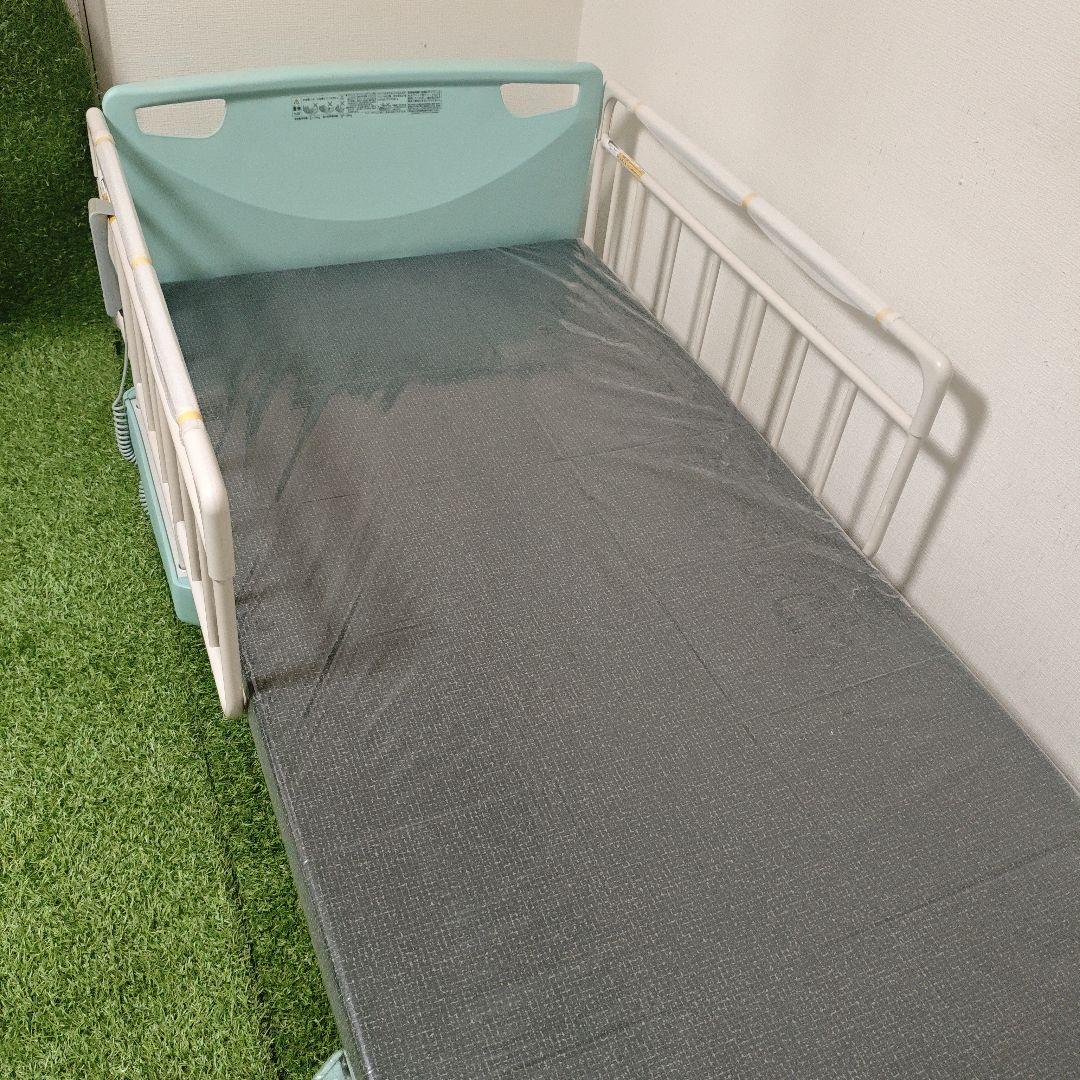 パラマウントベット　レント3モーター　　サイドレール　すくっとマット　3点セット