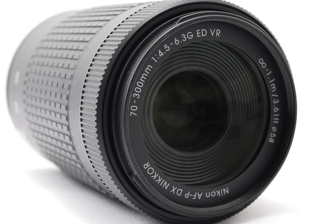 高性能超望遠❤️Nikon AF-P DX 70-300mm ED VR❤️新品級❤️