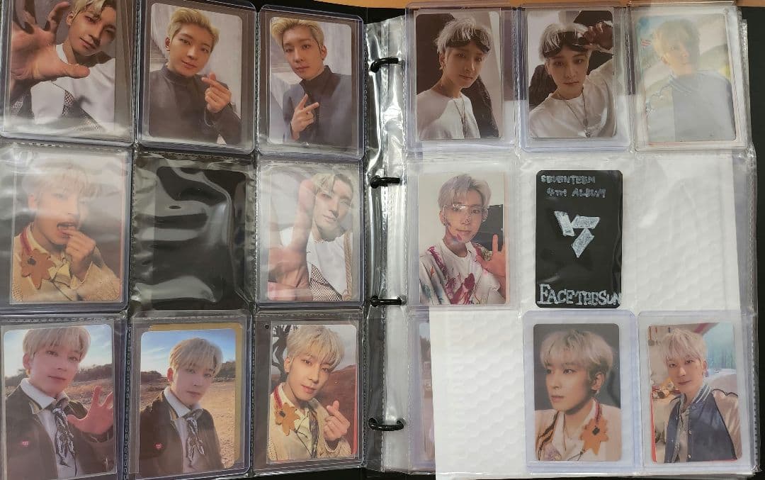 39枚　SEVENTEEN　FACE THE SUN　コンプ　ウォヌ　特典