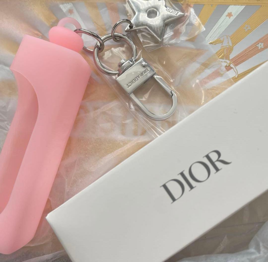 新品　DIOR ディオール　アディクトリップ　072 キーホルダー　キーリング