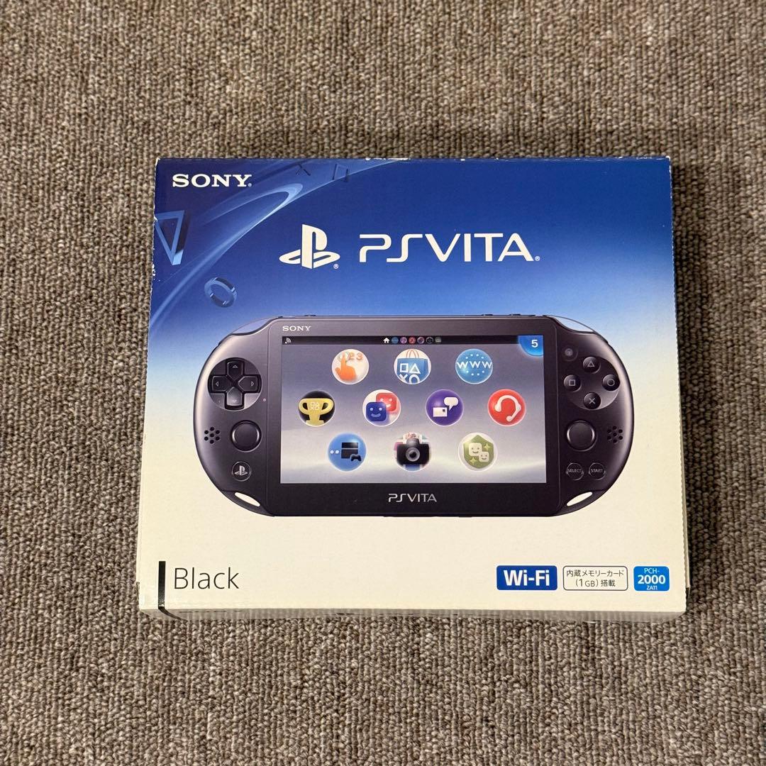 PSVITA PCH-2000 ブラック 箱付き