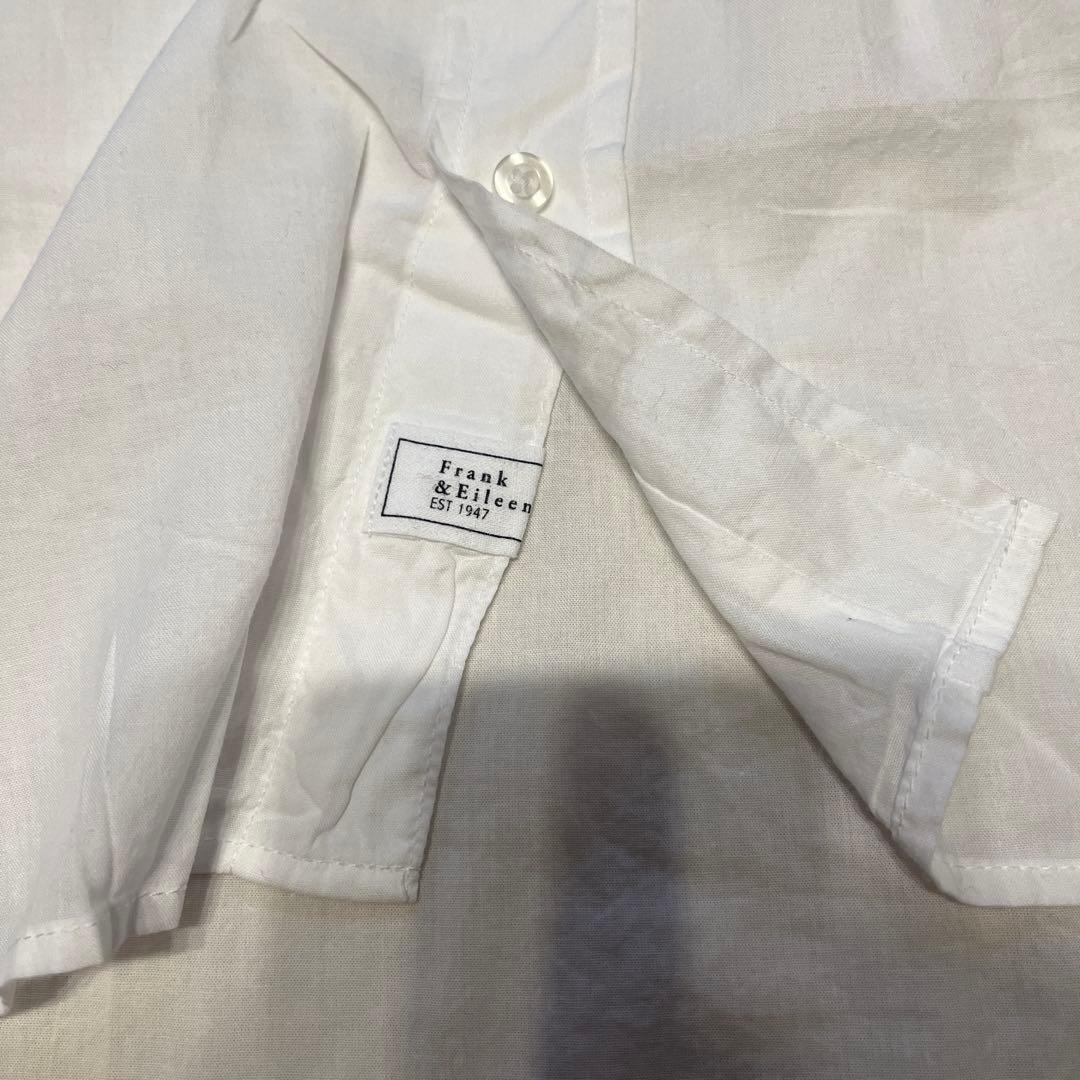 新品未使用　フランク&アイリーンMACKENZIE ビックシャツ　ホワイト