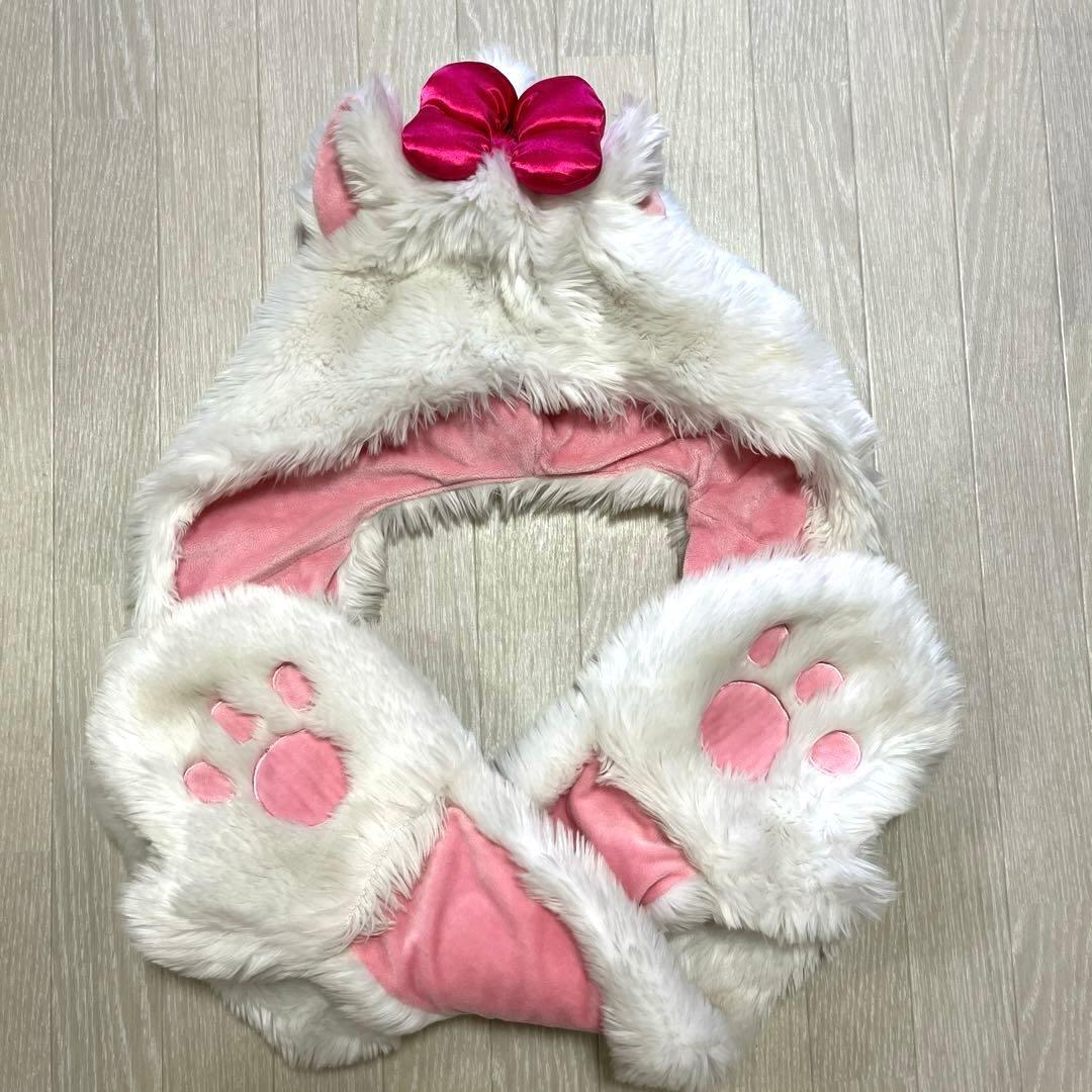 ディズニー マリーちゃん ファンキャップ マリー マフラー