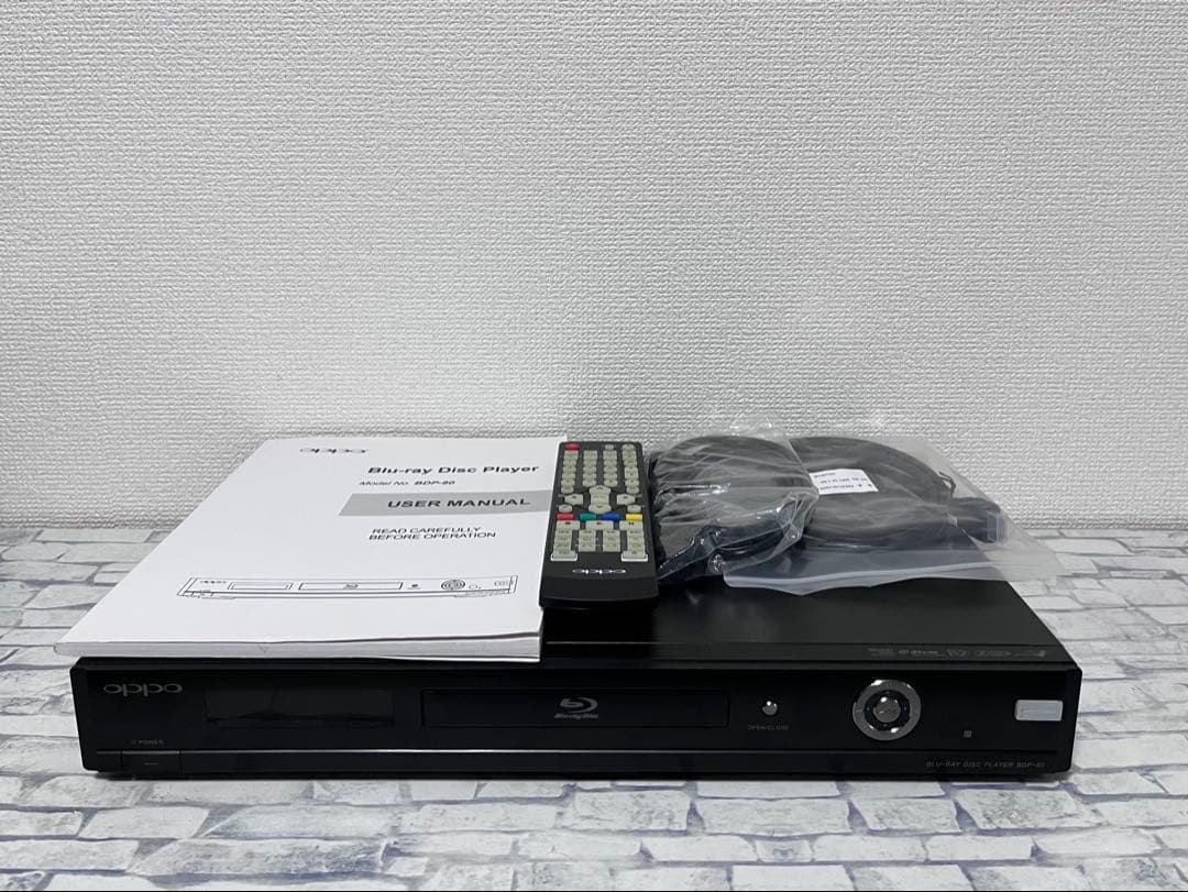 美品　リモコン付　OPPO SACD/ブルーレイプレイヤー　BDP-80