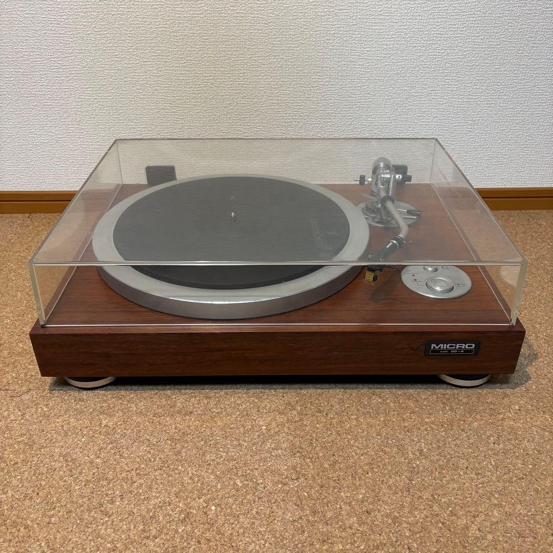 【現状品】MICRO DD-8 ターンテーブル マイクロ 通電再生OK！