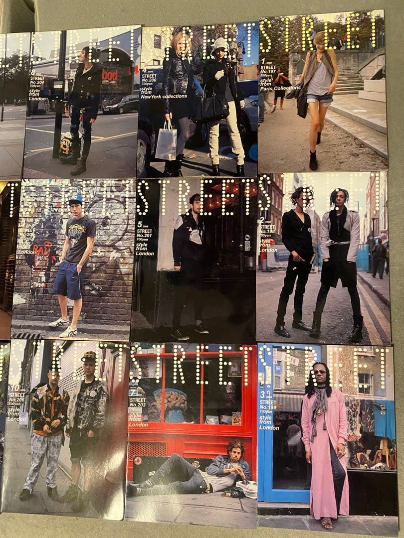 STREET 雑誌 21冊まとめて2008年〜2011年　廃盤
