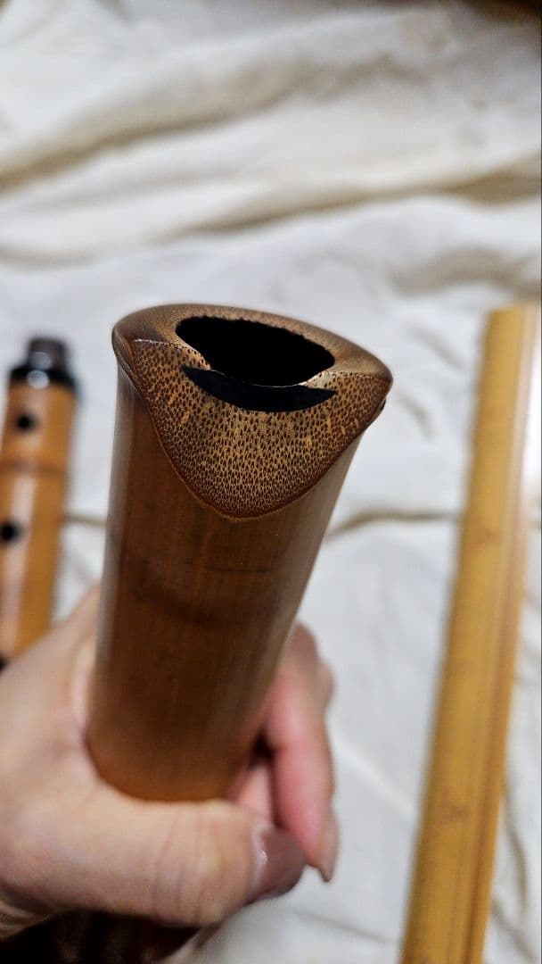 購入前にコメント必須　尺八本体 竹製