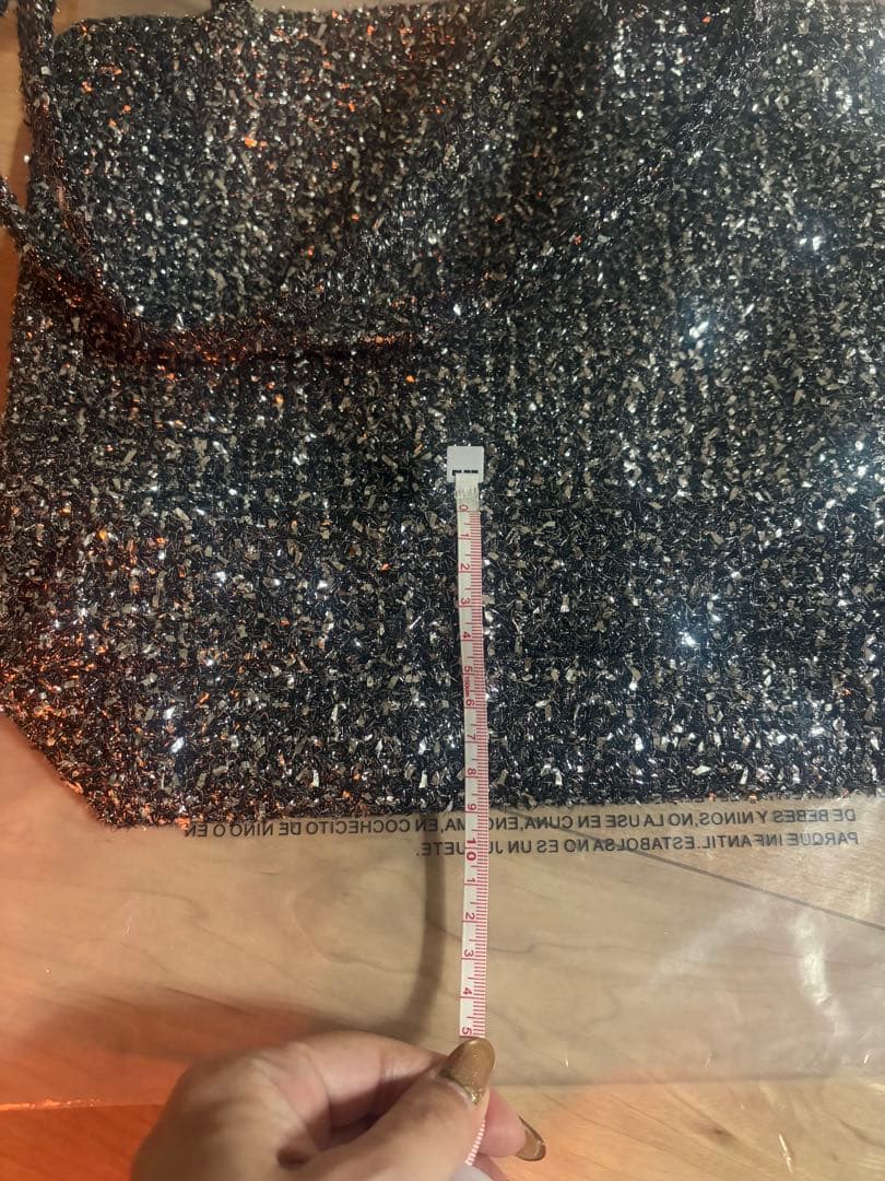 CHANEL スパンコールトートバッグ