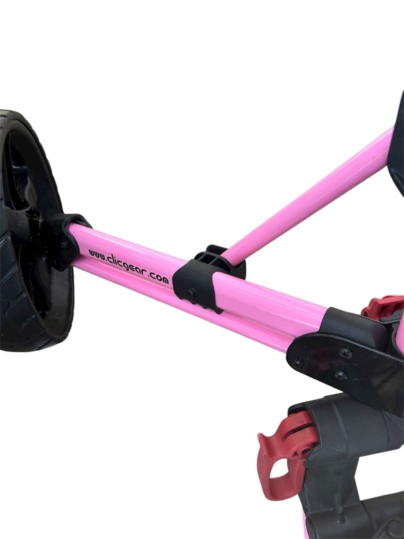 クリックギア　モデル3.0 ゴルフカート　プッシュカート　ピンク