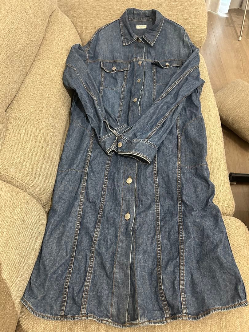 DRIS VAN NOTEN デニムシャツワンピース