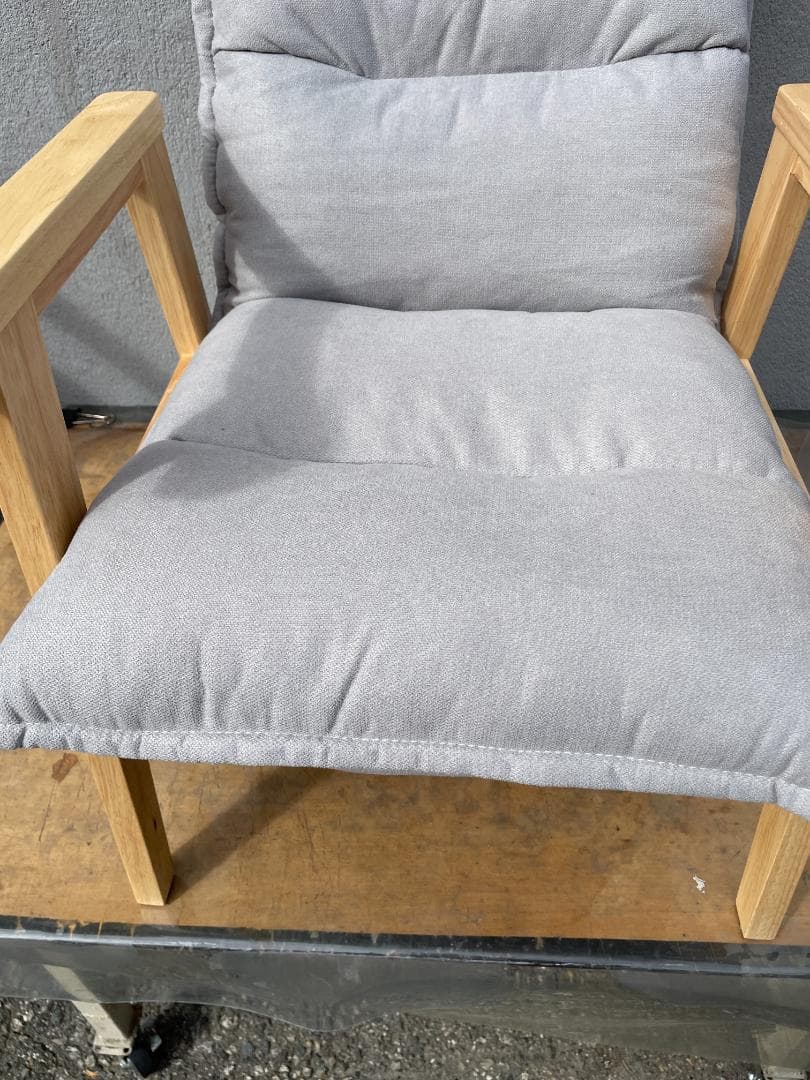 ★状態〇★ 家具 アイリスオーヤマ 1人掛け ハイバック ソファ LHB-1S