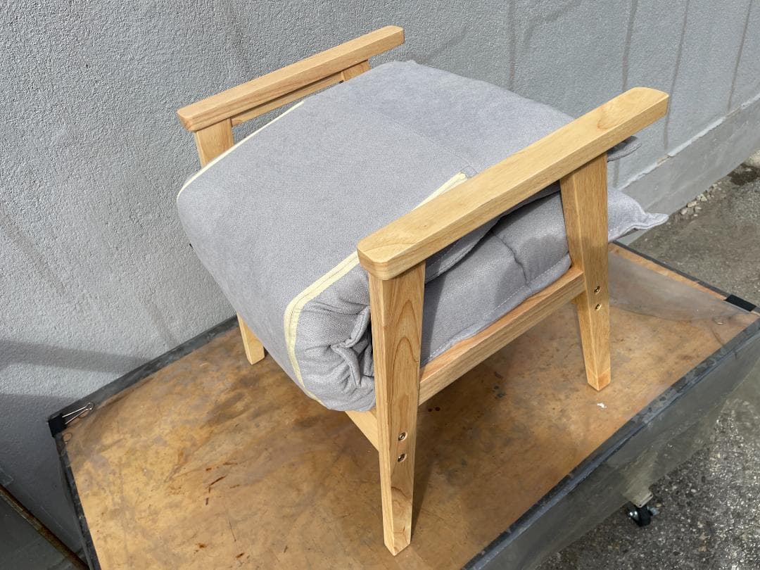 ★状態〇★ 家具 アイリスオーヤマ 1人掛け ハイバック ソファ LHB-1S