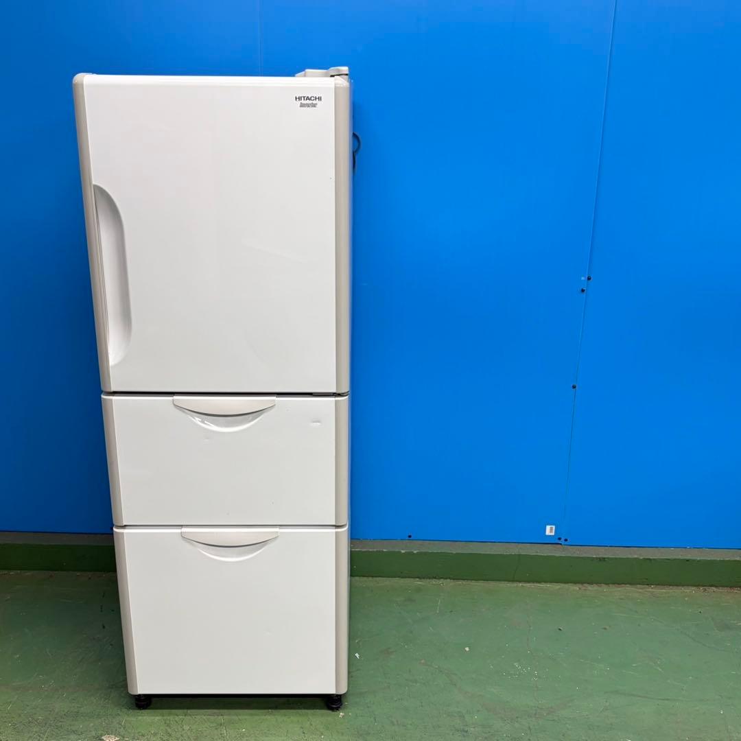 703 日立　冷蔵庫　大型　200L〜300L 半年保証付　美品　洗濯機有　格安