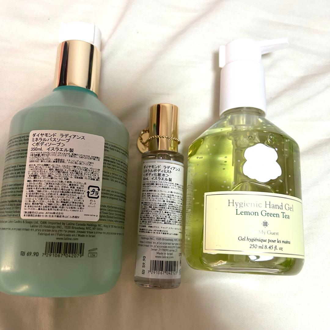 【新品未使用】LALINE ダイヤモンドラディアンスシリーズ＋ハンドジェル