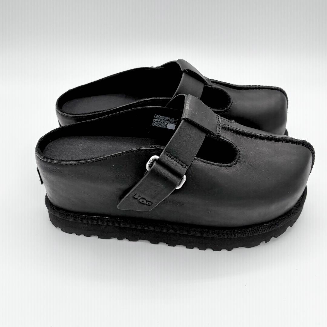 ✨極美品✨ UGG アグ サボ ミュール ブラック 本革 24 m
