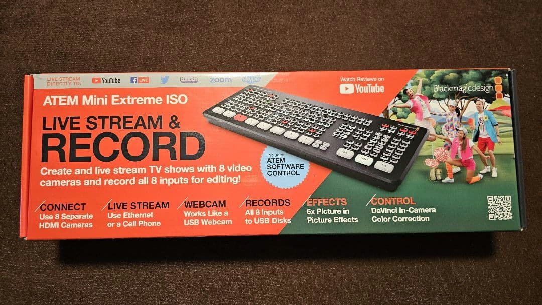 ATEM Mini Extreme ISO 開封済み 未使用