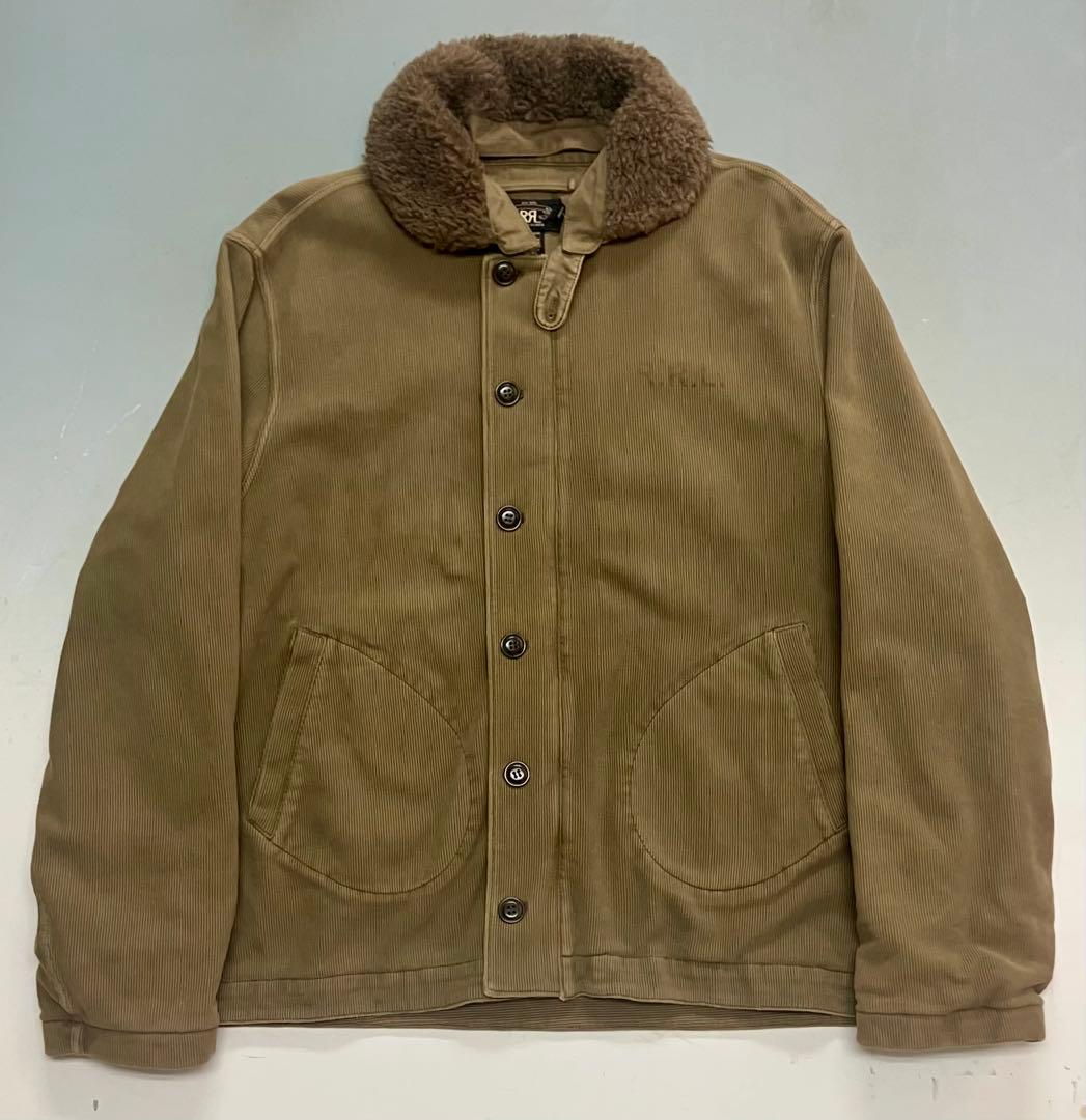 RRL N-1 タイプ ステンシル デッキジャケット ミリタリージャケットXL