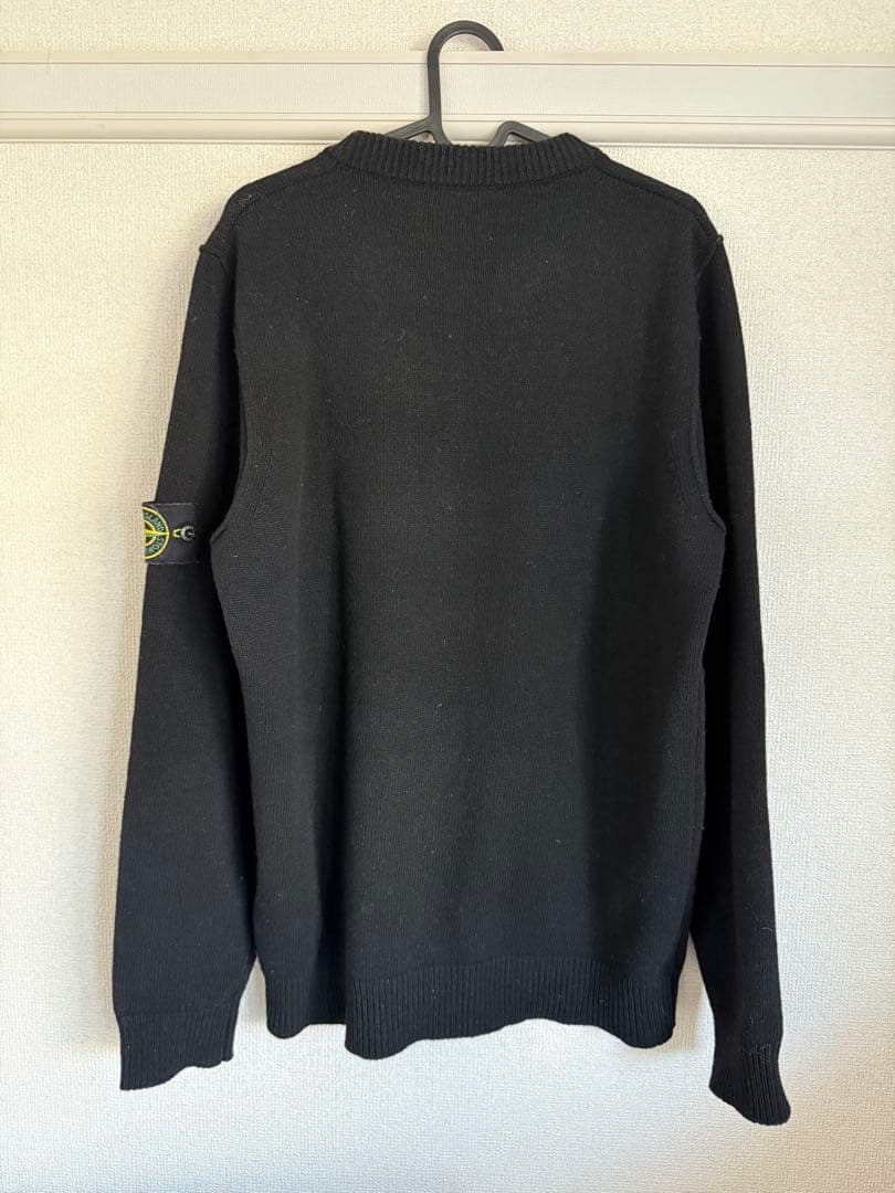 STONE  ブラック ニット