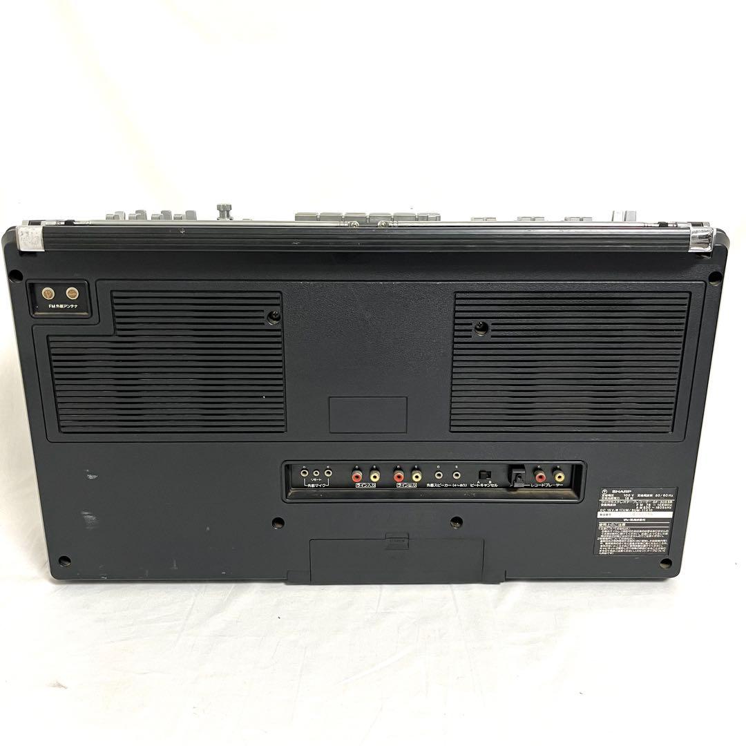 【再生確認】シャープ SHARP 大型ラジカセ GF-505SB