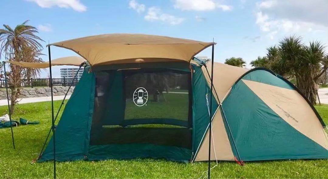 【☆美品☆】コールマン☆2ルームテント☆ラウンドスクリーン2ルームハウス☆