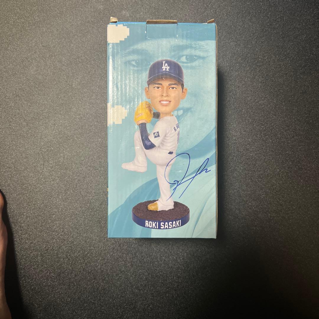 未開封 ドジャースタジアム限定 佐々木朗希ボブルヘッド
