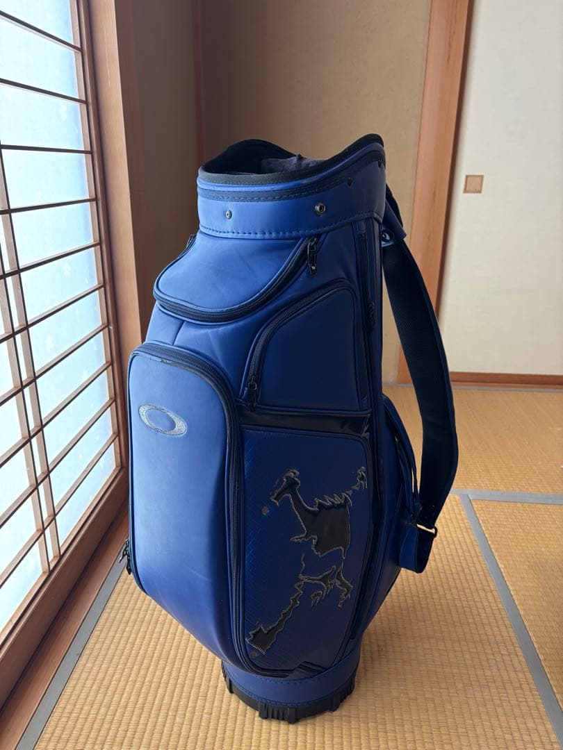 【希少カラー】OAKLEY オークリー スカル 13.0 キャディバッグ ブルー