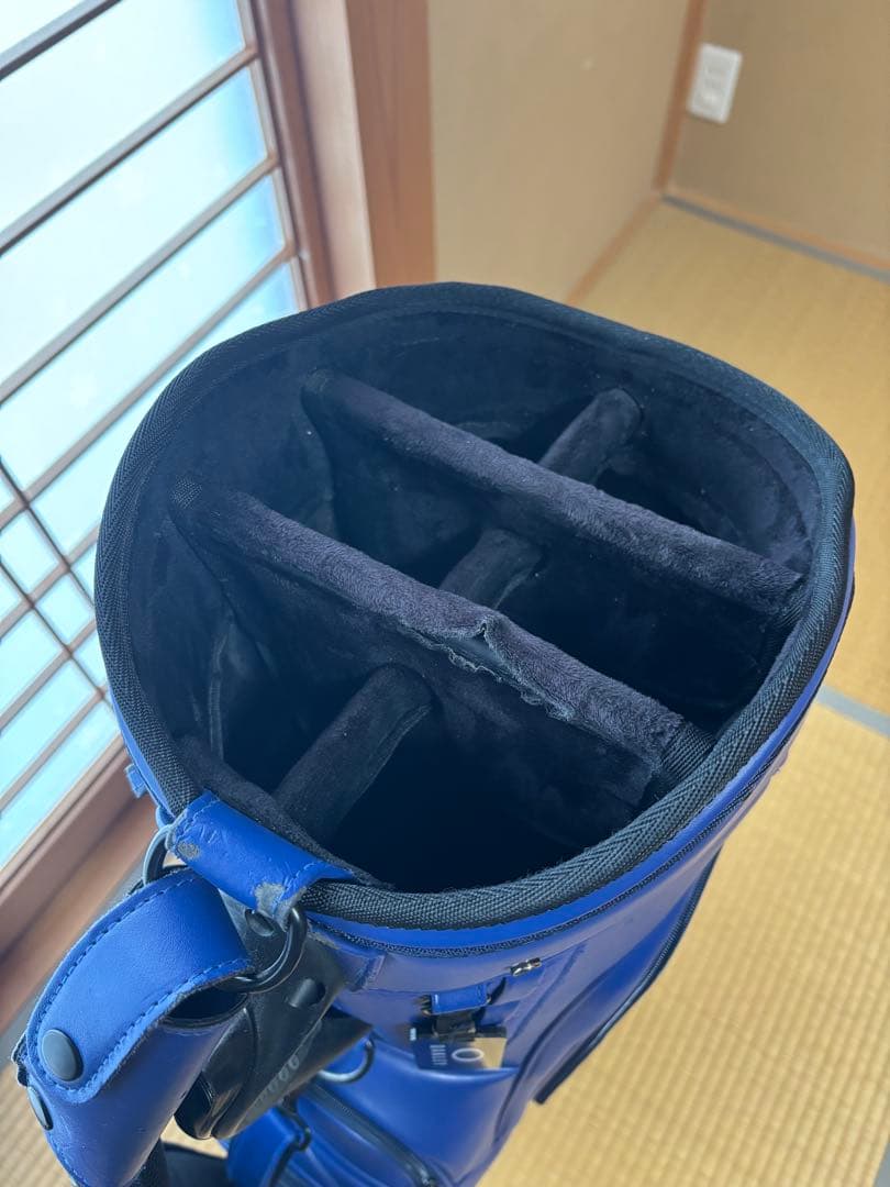 【希少カラー】OAKLEY オークリー スカル 13.0 キャディバッグ ブルー