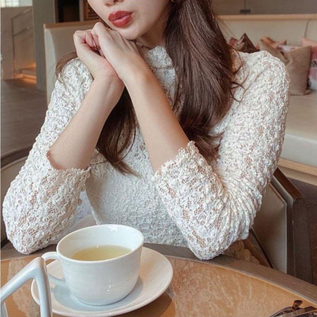 FRAY I.D 完売品 レースストレッチロングワンピース フレイアイディー