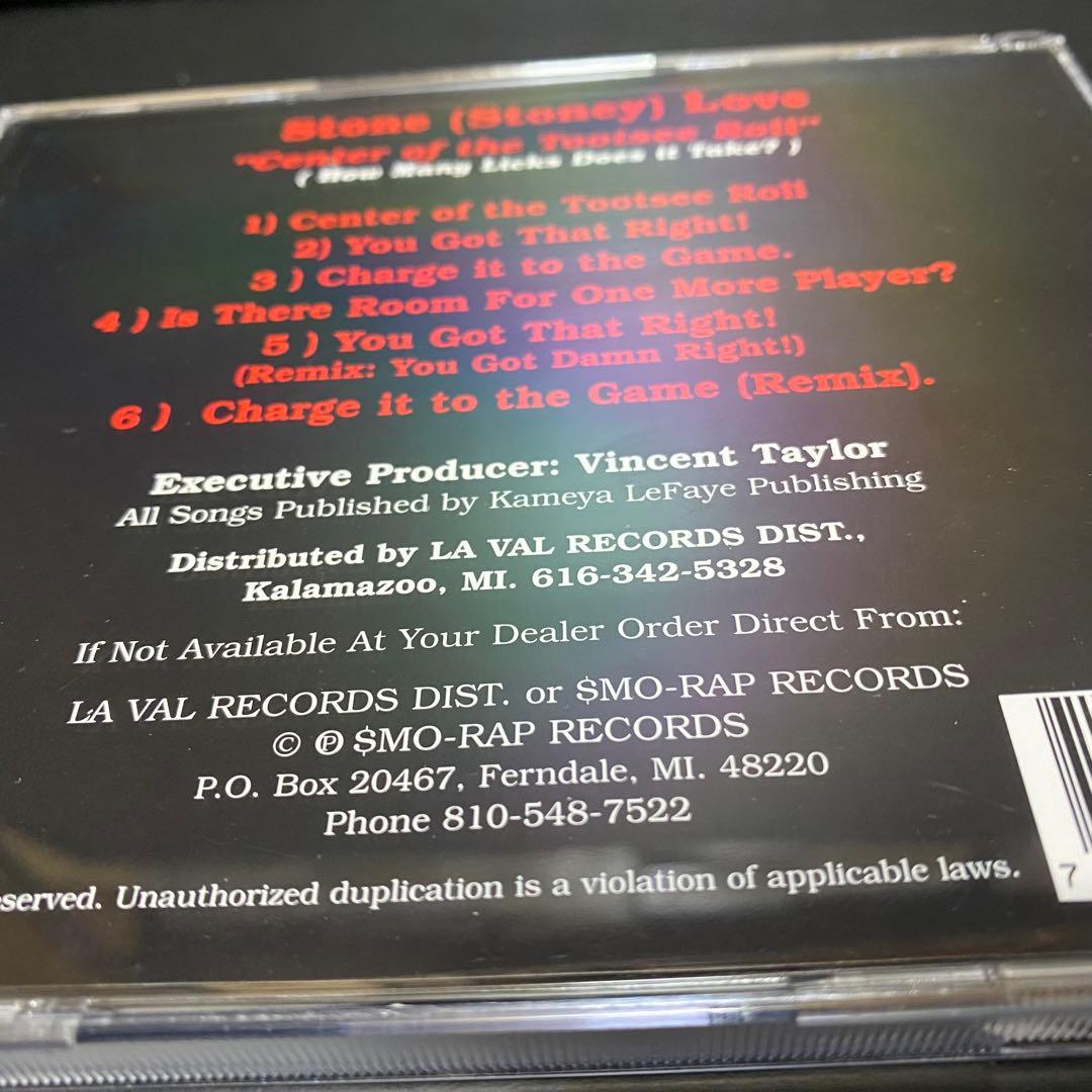 洋楽 STONE/CENTER OF THE TOOTSEE ROLL/G-RAP