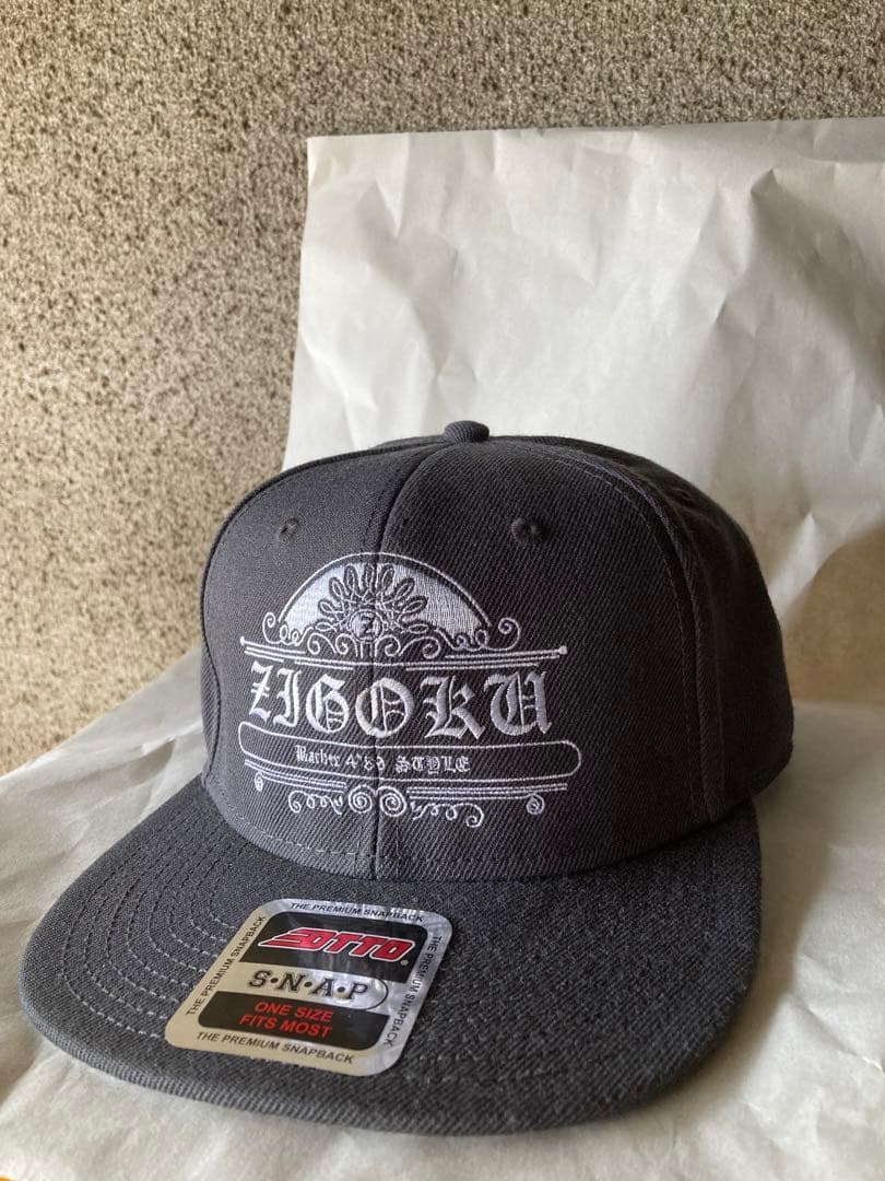 希少　美品！　速完！激レアなzigoku キャップ　デブスタ　コレクション