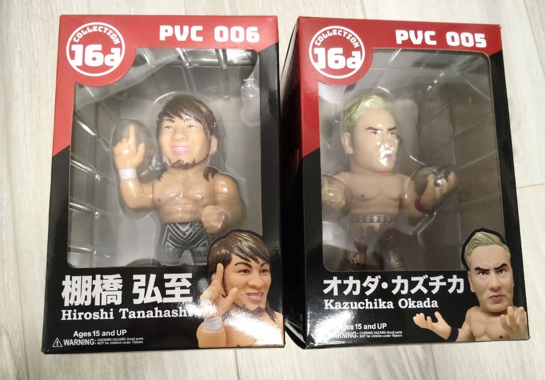 フィギュア2体セット棚橋弘至＆オカダ・カズチカ