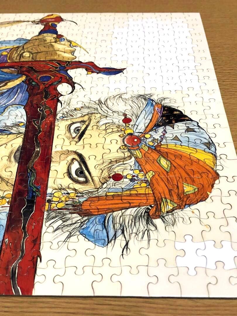 ファイナルファンタジー Ⅱ ジグソーパズル　決意　天野喜孝　希少