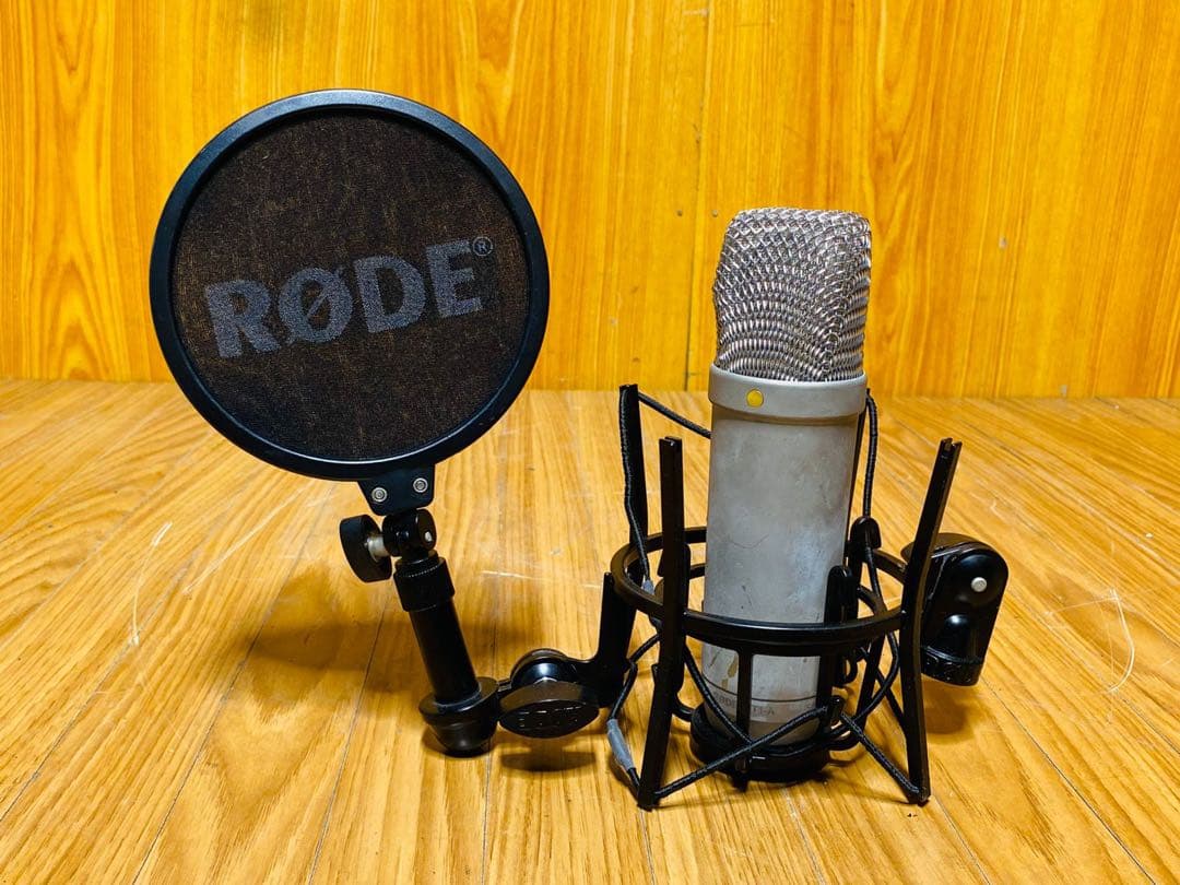 Rode コンデンサーマイク ポップフィルター付き NT1