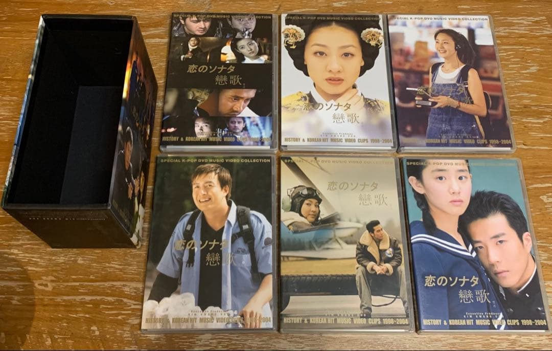 韓国MV 恋のソナタ（戀歌） DVDボックスセット 全6枚