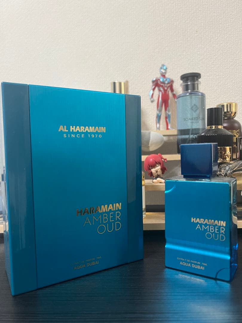香水(男性用) Al Haramain Amber Oud Aqua Dubai 75ml