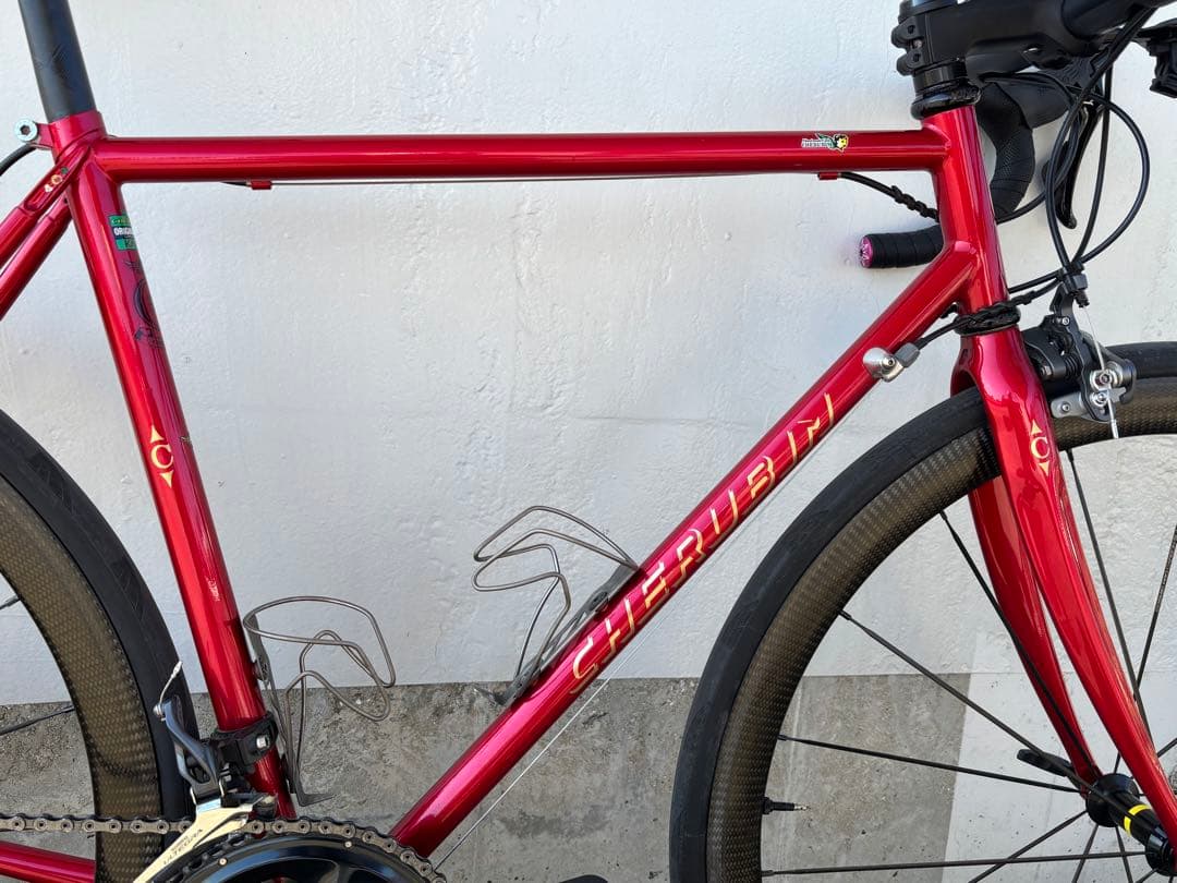 CHERUBIMケルビムsticky フレームとフロントフォーク