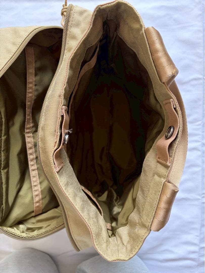 ギア猿 × ブリーフィング ゴルフカートバックベージュ