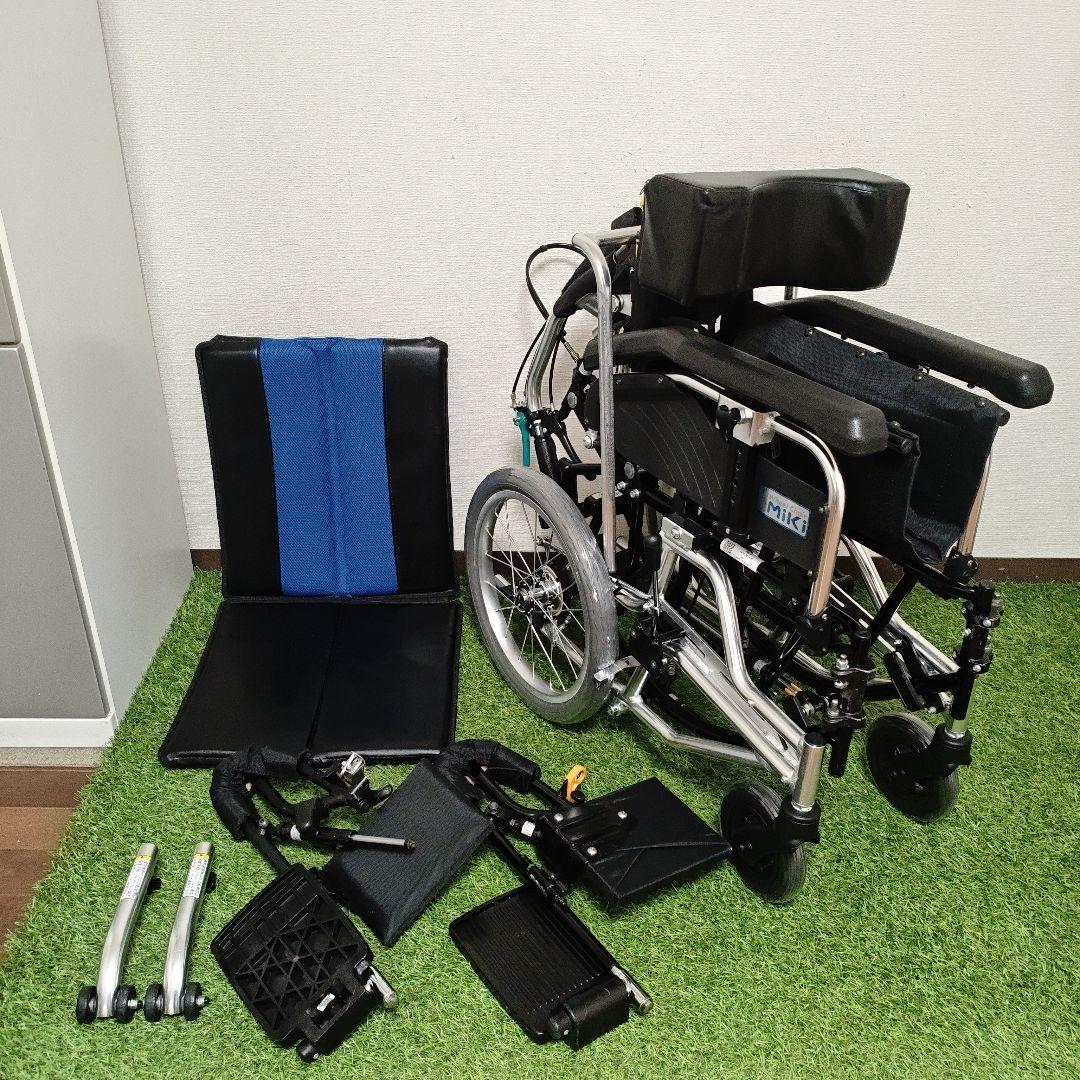 車椅子 ミキ 介助型 ティルト＆リクライニング TRC-2